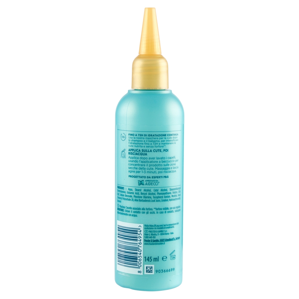 Head & Shoulders Maschera per la Cute con Risciacquo Azione Lenitiva Derma X Pro 145 ml